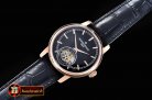 VACH. CONSTANTINE Traditionnelle Tourbillon RG/LE Black - Asia H