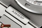 Patek Philippe Nautilus Jumbo 5711 SS/SS White/Stk PPF MY9015 Mod