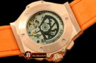 HUB0322C - Big Bang Pearl RG/Sq Orange Ruby White A-7750