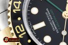 Rolex GMT II Ref.116713 YG/SS Black BP A3186 Mod