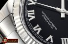 Rolex Datejust DJ 36mm Oyst Flt 904L SS/SS Black Roman ARF A3135 Mod