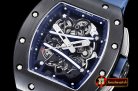 RM090A - RM061 Yohan Blake Ceramic CER/RU Blue Custom Movt