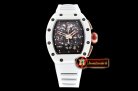 Richard Mille RM011 Felipe Massa Wht CER/RG/VRU Skele KVF A7750 Mod