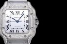 CARTIER SANTOS A8F 35mm MY9015 SS/SS DIAMOND