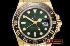 Rolex GMT Master II 116718LN YG/YG Grn BP Asia 3186 CHS