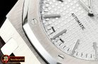 Audemars Piguet Royal Oak 15400 SS/LE White JF V2 MY9015 Mod 3120