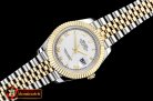 Rolex Datejust II DJ2 41mm Jub Flt YG/SS White Roman BP A3235 Mo
