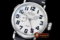 Zenith Pilot Montre Type 20 GMT SS/LE White Asia 23J