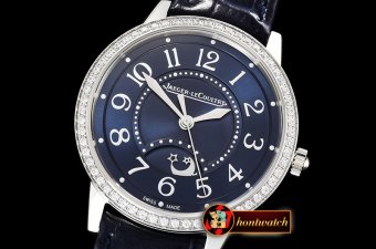 JAEGER LE COULTRE Master Ultra Thin Moon Ladies SS/LE Blue ZF MY9015 Mod
