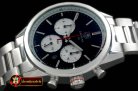 TAG0260F - Carrera CH 80Anni Chrono SS/SS Black/Red Jap OS20