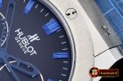 Hublot Fusion Bang 45mm Chrono SS/RU Blk/Blue A7750 Secs@3