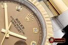 Rolex DJ2 41mm Oyst Flt 904L YG/SS Gold/Diam ARF Asia 2824
