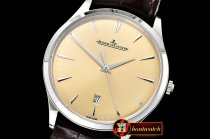 Jaeger Le Coultre Master Ultra Thin Date SS/LE Gold ZF 1:1 MY9015 Mod