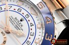 Rolex YachtMaster 116681 Blue RG/SS White JF V2 A7750 Mod