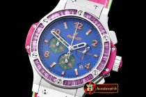 Hublot Big Bang Pop Art 38mm SS/LE Blue/Purple Bez OS20 Qtz
