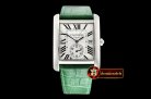 Cartier Tank MC 1904 SS/LE (Green) White Asia 23J