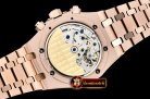 Audemars Piguet Royal Oak Chronograph 26331ST RG/RG F.Wht OMF A7750