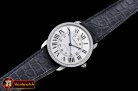 Replica Cartier Ronde Louis Cartier SS/LE White Diam A2892