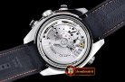 Omega Planet Ocean 45mm Chrono SS/RU Blk/O BP A7750 Mod9300