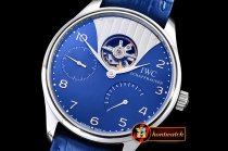 IWC Portugese Mystere Tourbillon SS/LE Blue Asia 21J