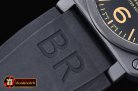Replica Bell & Ross BR03-92 Limited Ed. PVD/RU Black/Org Miyota