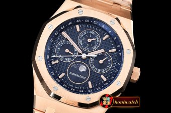 Audemars Piguet Royal Oak Perpetual Calendar 26574 RG/RG Blue JF
