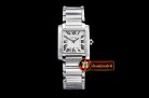 Cartier Ladies Cartier Tank Francaise SS/SS Wht TWF Swiss Qtz