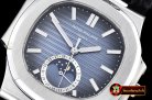 Replica Patek Philippe Nautilus MoonPhase SS/LE Blue MY9015