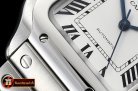 Cartier Santos De Cartier 2018 Midsize SS/SS Wht GF Ult MY9015