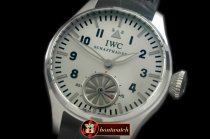 Best Replica IWC Big Pilot Markus Buhler SS/LE White Asian 6498