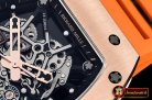 Richard Mille RM035-02 Americas RG/RU Org Skele Blk KVF MY8215 Mod