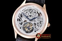 JL091B - Master Skeleton Tourbillon RG/LE White Flying Tourbillo