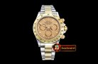 Replica Rolex Daytona TT YG/SS Gold Stick BP A7750 Mod4130