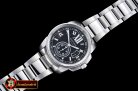 Best Quailty Cartier Cartier De Calibre SS/SS Black JF Miyota 82