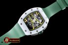 Replica Richard Mille RM061-01 Yohan Blake TZP White Cer Grn/Yll