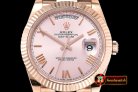 RDD0195C - DayDate 228206 RG/RG Pink Roman BP Swiss 2836