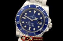 Replica Rolex Submariner 116619LB Blue SS Sub A-2836
