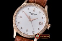 PP0241D - Calatrava Ref.5298 Diams RG/LE White Diams MY9015 Mod