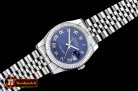 Rolex Datejust DJ 36mm Jub Flt SS/SS Blue Rmn BP A3135 Mod