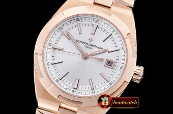 VACH. CONSTANTINE 2016 Overseas 4500V RG/RG White MY8215 Cal5100