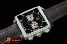 TAG0279D - Monaco Classic SS/LE Black Jap OS20 Quartz Chrono