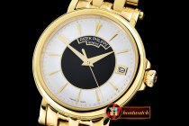 PP0208C - 5153 Calatrava YG/YG White/Black Asia 2824 Mod
