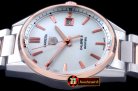 TAG0261B - Carrera Calibre 5 Automatic SS/RG White A-2824