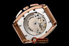 Franck Muller Vanguard Chronograph 44mm Diams RG/LE/RU Blue Asia 7750