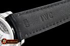IWC Portuguese Hand-Wound Ref.IW5454 SS/LE Blk/Blk A6497