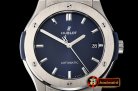 Hublot Classic Fusion Bang 45mm TI/LE/RU Blue WWF A2892 Mod