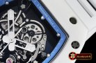 Richard Mille RM055 Bubba Watson CER/VRU Wht Sk Blue KVF MY8215 Mod