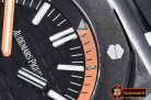 Audemars Piguet Royal Oak Diver Ceramic CER/RU Blk/Org BP SP MY9015 Mod
