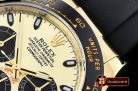 Rolex Daytona 116518 CER/RG/RU Gold/Stk ARF V2 A4130 Mod