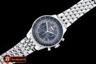 Replica Breitling Navitimer SS/SS Grey/Black Asia 7750 Mod